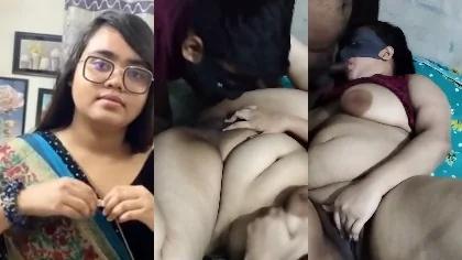 Nadiya Bhabi Can’t Wait For Long Time & Leking Her Pussy