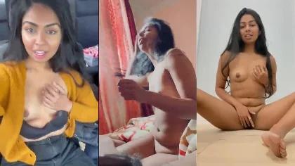 Beautiful Horny Insta Slim Babe Showing Hot Tits Rubbing Pussy Sucking Dick Bf Indoor And Outdoor All 16 Videos Merged