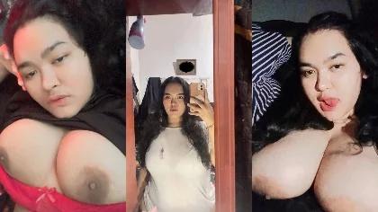 Exclusive Beautiful Sexy Horny Chubby Gf Wina Hot Big Boobs Pussy Fingering