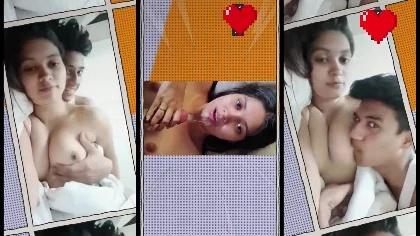 Beautiful Gf Romance Boobs Sucking And Blowjob Taking Cum In Mouth