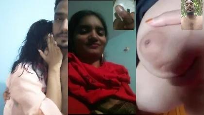 Bd One Guy Affair With Many Girls Showing Hot Boobs Press Pussy Rubbing On Vc Part-2