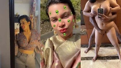 Busty Indian Horny Tanker Wife Showing Boobs Teasing Insert Makup Brush In Asshole And Masterbation With Cucumber Solo Videos