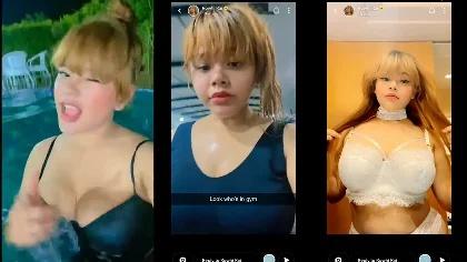 Gorgeous Snapchat Girl Rowhi Rai Big Boobs & Sexy Ass Semi Nude