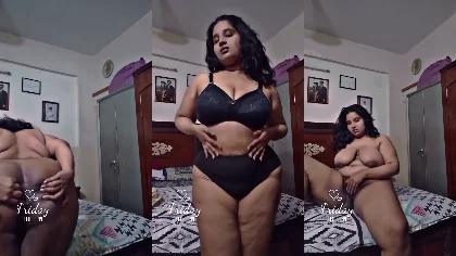 Chubby Girl Take Off Cloth Big Boobs Press And Sexy Big Ass Spread Asshole Fingering