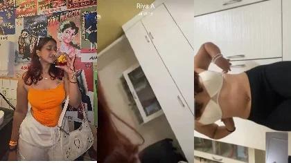 Beautiful Sexy Rich Girlfriend Showing Hot Boobs Sexy Ass Spreade On Vc