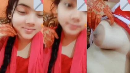 Bd Chubby Gf Showing Her Boobs Ans Pussy To Her Bd On Video Call