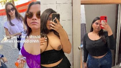 Horny Indian Chubby Tanker Playing With Sexy Small Boobs And Showing Sexy Big Ass