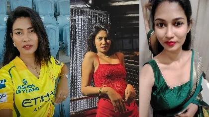 Tamil Hot Babe Viral Nude Blowjob Threesome Fucking Hard & Toe Fucking And Cumshot On Face Facial