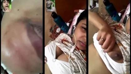 Horny Bhabi Affair With Young Boy Showing Boobs And Sexy Expression On Vc