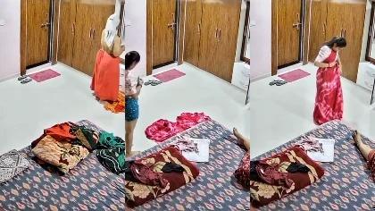 Desi Milf Mom And Her Daughter Dress Changing & Seduce Mom Ipcam Captured 3hd Videos