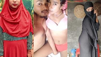 Bd Lusty Bengali Niqabi Village Wife Threesome Fucking