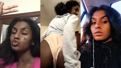 Horny Tamil Girl Teasing Boobs And Sexy Ass