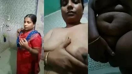 Bigboob Horny Cheater Bhabi Showing Fingering