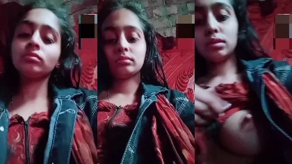 Beautiful Cute Desi Teen Girl Big Boobs Squeezing Juicy Nipples 💦 Dripping Milk Showing On Vc Hd Video
