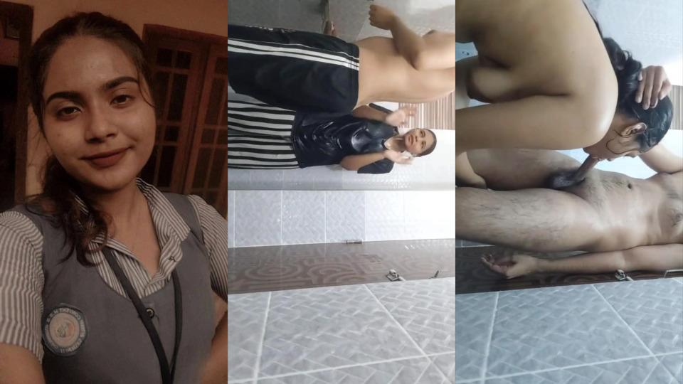 Beautiful High School Sexy Mallu Gf Blowjob And Hard Fucking In Bathroom With Bf