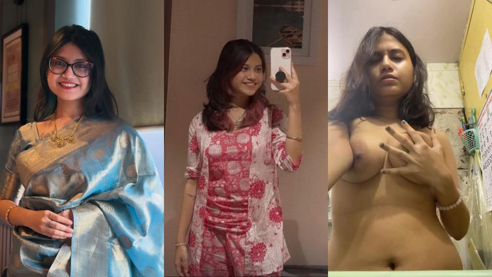 Beautiful Sexy Bengali Horny Gf Ashmita Showing Bigboob Pressing & Hairy Pussy Fingering