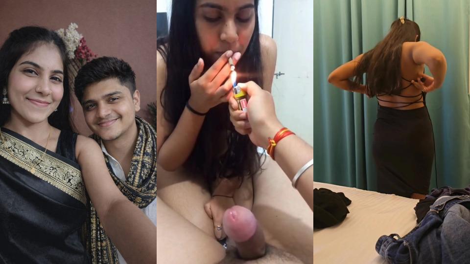 Sexy Indian Horny Marathi Girl Smoking Giving Blowjob Hard Fucking