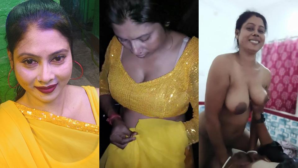 Bengali Sexy Boudi Saree Hot Boobs Riding Dick Enjoying Latest New Update