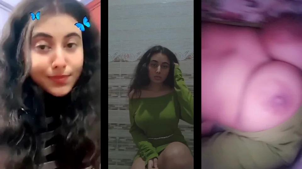 Horny Indian Babe Showing Ass,pressing Boobs