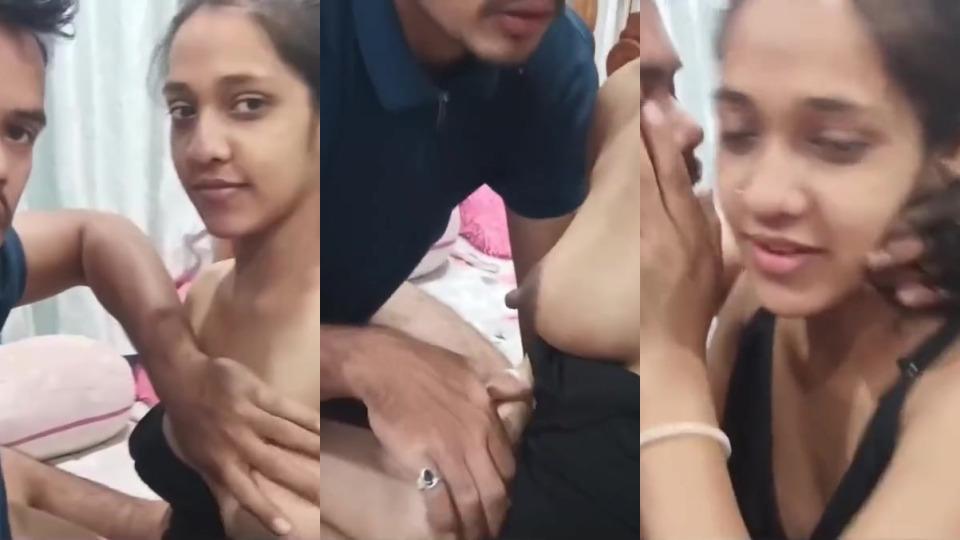 Bangladeshi Beautiful Pregnant Wife Giving Handjob Husband Sucking And Squeezing Melons
